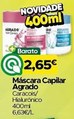 Supermercados Preços Baixos Máscara Capilar Agrado promoção