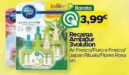 Supermercados Preços Baixos Recarga Ambipur 3volution promoção