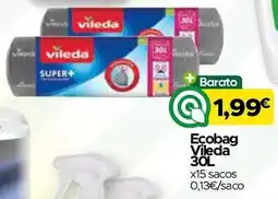 Supermercados Preços Baixos Ecobag Vileda promoção
