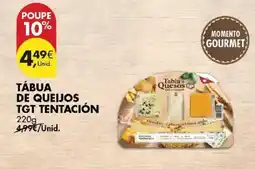 Pingo Doce Tábua de queijos tgt tentación promoção