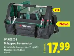Lidl PARKSIDE Bolsa para Ferramentas promoção