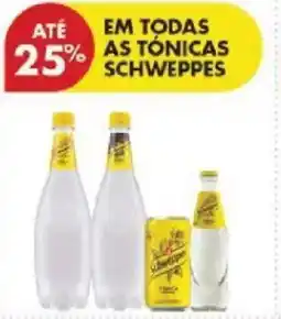 Pingo Doce Em todas as tónicas schweppes promoção