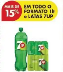 Pingo Doce Em todo o formatro e latas 7up promoção