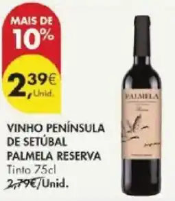 Pingo Doce Vinho península de setúbal palmela reserva tinto promoção