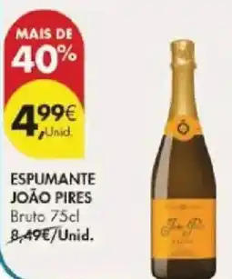 Pingo Doce Espumante joão pires bruto promoção