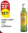 Pingo Doce Whisky cutty sark promoção