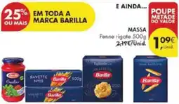 Pingo Doce Massa Barilla promoção