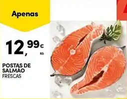 Continente Postas de salmao frescas promoção