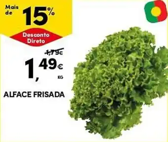 Continente Alface frisada promoção