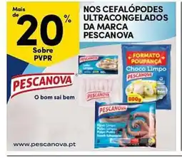 Continente Nos cefalópodes ultracongelados da marca pescanova promoção