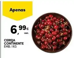 Continente Cereja continente promoção