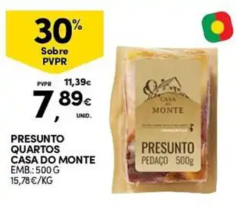 Continente Presunto quartos casa do monte promoção