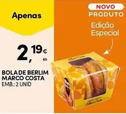 Continente Bola de berlim marco costa promoção