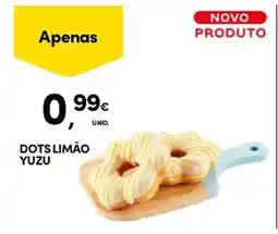 Continente Dots limão yuzu promoção