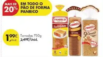 Pingo Doce Panrico torradas promoção