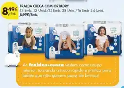 Pingo Doce Fralda cueca comfort&dry promoção