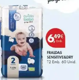 Pingo Doce Fraldas sensitive&dry promoção