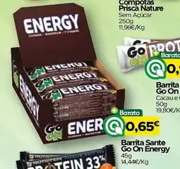 Supermercados Preços Baixos Barrita Sante Go On Energy promoção