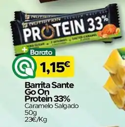 Supermercados Preços Baixos Barrita Sante Go On Protein 33% promoção