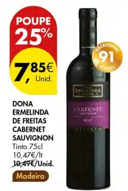 Pingo Doce Dona ermelinda de freitas cabernet sauvignon tinto promoção