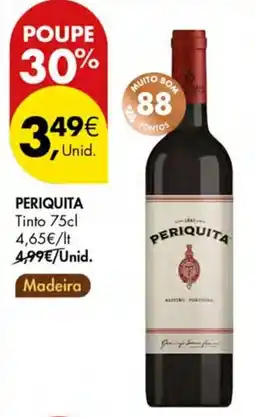 Pingo Doce Periquita Tinto promoção