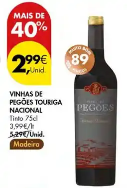 Pingo Doce Vinhas de pegões touriga nacional promoção