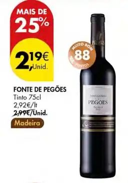 Pingo Doce Fonte de pegões promoção