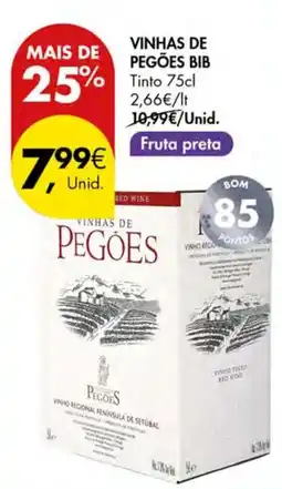 Pingo Doce Vinhas de pegões bib promoção