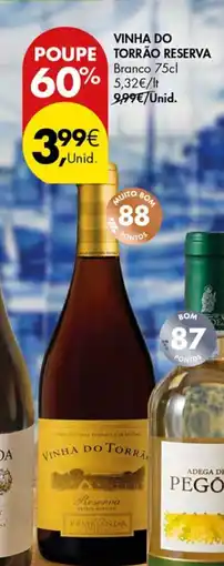 Pingo Doce Vinha do torrão reserva promoção