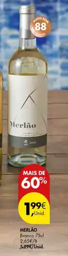 Pingo Doce Merlão branco promoção