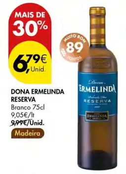 Pingo Doce Dona ermelinda reserva promoção