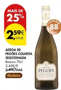 Pingo Doce Adega de pegões colheita selecionada promoção
