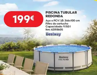 Piscina tubular redonda