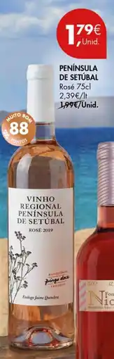 Pingo Doce Península de setúbal rosé promoção