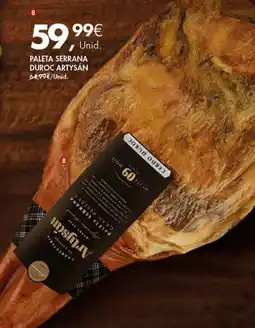 Pingo Doce Paleta serrana duroc artysán promoção