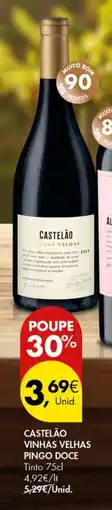Pingo Doce Castelão vinhas velhas pingo doce promoção