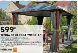 Bricomarché Tenda de jardim "vitória" promoção