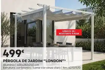 Pérgola de jardim "london"
