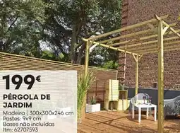 Bricomarché Pérgola de jardim promoção