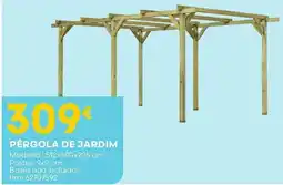 Bricomarché Pérgola de jardim promoção