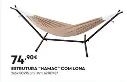 Bricomarché Estrutura "hamac" com lona promoção