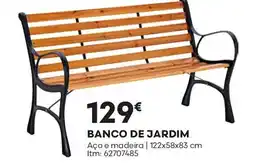 Bricomarché Banco de jardim promoção