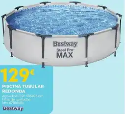Bricomarché Piscina tubular redonda promoção