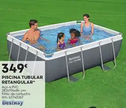 Bricomarché Piscina tubular retangular promoção