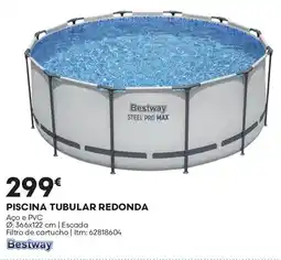 Bricomarché Piscina tubular redonda promoção