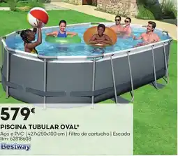 Bricomarché Piscina tubular oval promoção