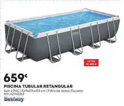 Bricomarché Piscina tubular retangular promoção