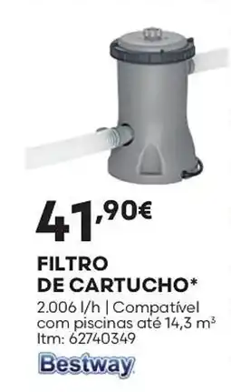 Bricomarché Filtro de cartucho promoção