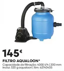 Bricomarché Filtro aqualoon promoção