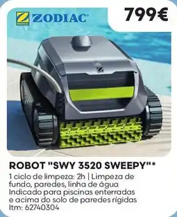 Bricomarché Robot "swy 3520 sweepy" promoção